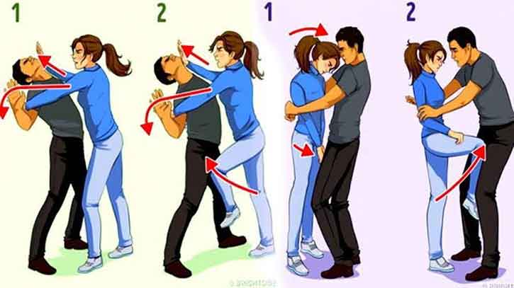 Some Self Defence Techniques For Women