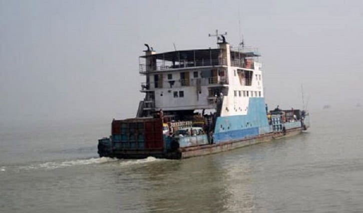 দৌলতদিয়া ঘাটে যানবাহন পারাপার স্বাভাবিক দৌলতদিয়া ঘাটে যানবাহন পারাপার স্বাভাবিক