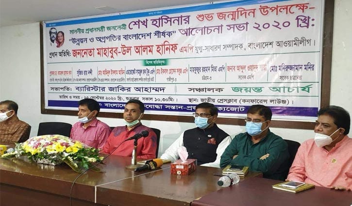 বিদেশে ষড়যন্ত্র করে সরকারের পতন ঘটানো যাবে না: হানিফ বিদেশে ষড়যন্ত্র করে সরকারের পতন ঘটানো যাবে না: হানিফ