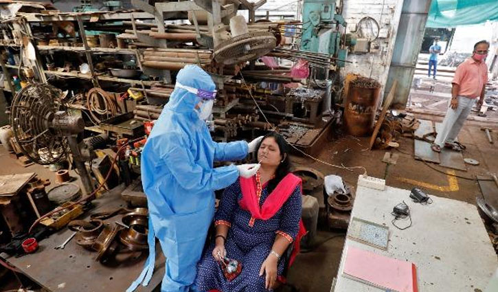 ভারতে ফের সংক্রমণের রেকর্ড ভারতে ফের সংক্রমণের রেকর্ড