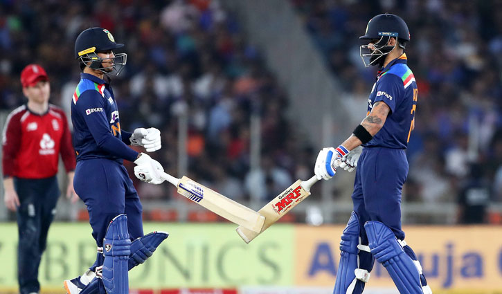 ইশানের স্মরণীয় অভিষেকের ম্যাচে নায়ক কোহলি ইশানের স্মরণীয় অভিষেকের ম্যাচে নায়ক কোহলি