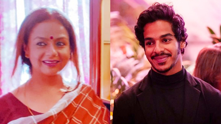 পর্দায় মাকে দেখে কাঁদলেন ইশান পর্দায় মাকে দেখে কাঁদলেন ইশান