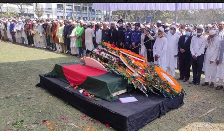 সিরাজগঞ্জে এইচ টি ইমামের প্রথম জানাজা সিরাজগঞ্জে এইচ টি ইমামের প্রথম জানাজা