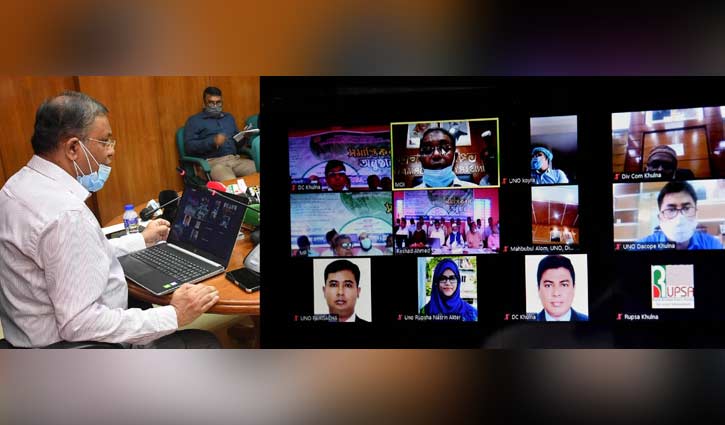 খুলনা বঙ্গবন্ধু বোটানিক্যাল গার্ডেনে ১ লাখ ২০ হাজার বৃক্ষরোপণ