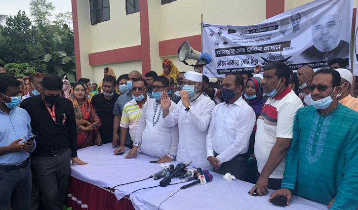 ‘বাইরে থেকে লোক এনে ভয় দেখাচ্ছে বিএনপি’ ‘বাইরে থেকে লোক এনে ভয় দেখাচ্ছে বিএনপি’
