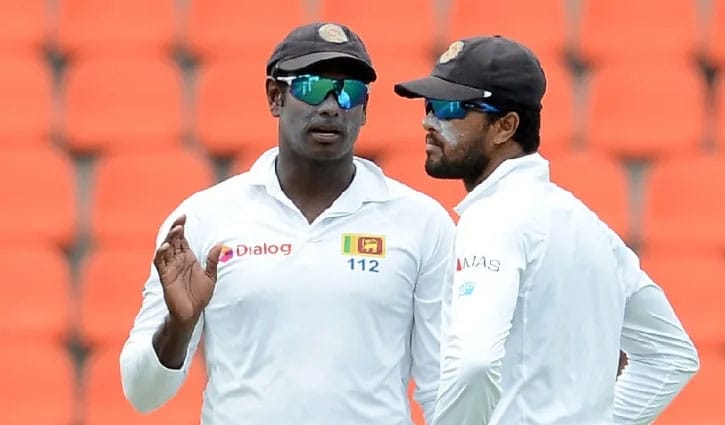 ইংল্যান্ডের বিপক্ষে শ্রীলঙ্কা দলে ম্যাথুজ ইংল্যান্ডের বিপক্ষে শ্রীলঙ্কা দলে ম্যাথুজ