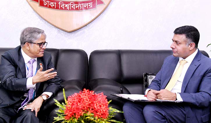 ‘ঢাবির সঙ্গে ভারতের বিশ্ববিদ্যালয়গুলোর সম্পর্ক আরও জোরদার হবে’ ‘ঢাবির সঙ্গে ভারতের বিশ্ববিদ্যালয়গুলোর সম্পর্ক আরও জোরদার হবে’
