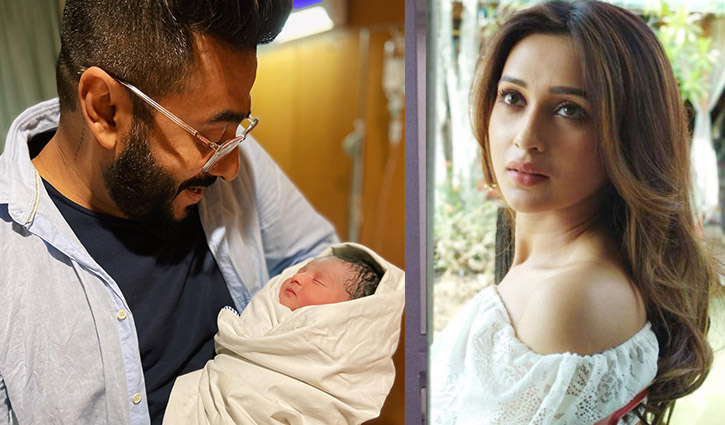 প্রাক্তন প্রেমিকের সন্তানের জন্য উপহার পাঠালেন মিমি