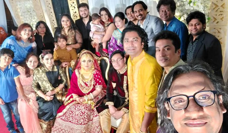 নিশিতার বিয়েতে তারার মেলা নিশিতার বিয়েতে তারার মেলা