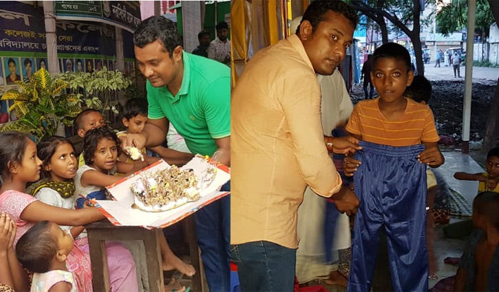 শীতে পথশিশুদের পাশে ‘আলোকিত নরসিংদী’ শীতে পথশিশুদের পাশে ‘আলোকিত নরসিংদী’