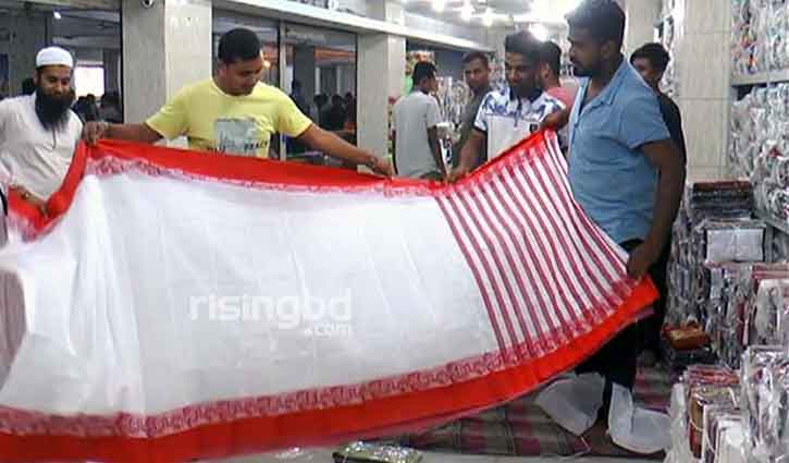 পূজায় টাঙ্গাইল শাড়ির ব্যবসা মন্দা পূজায় টাঙ্গাইল শাড়ির ব্যবসা মন্দা