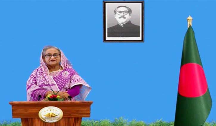 সব দেশ যেন একসঙ্গে করোনা ভ্যাকসিন পায়: জাতিসংঘে প্রধানমন্ত্রী সব দেশ যেন একসঙ্গে করোনা ভ্যাকসিন পায়: জাতিসংঘে প্রধানমন্ত্রী