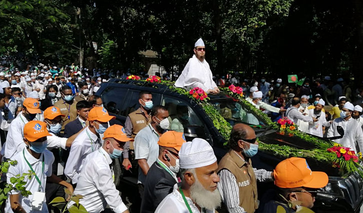 সৈয়দ সাইফুদ্দীনের নেতৃত্বে ঈদে মিলাদুন্নবীর শোভাযাত্রা সৈয়দ সাইফুদ্দীনের নেতৃত্বে ঈদে মিলাদুন্নবীর শোভাযাত্রা