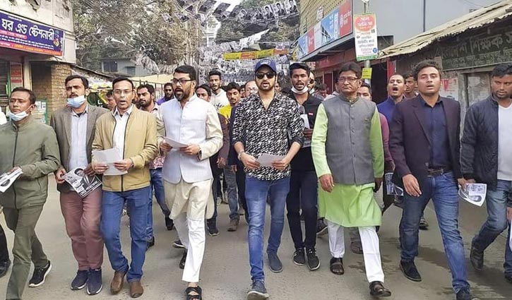 নির্বাচনের মাঠে নায়ক সাইমন নির্বাচনের মাঠে নায়ক সাইমন