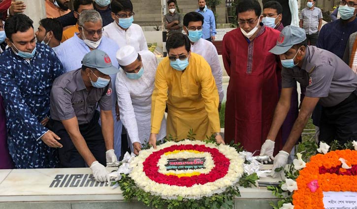 ‘শেখ মনি মুক্তিযুদ্ধের চেতনায় জাতি গঠনে নিমজ্জিত ছিলেন’ ‘শেখ মনি মুক্তিযুদ্ধের চেতনায় জাতি গঠনে নিমজ্জিত ছিলেন’