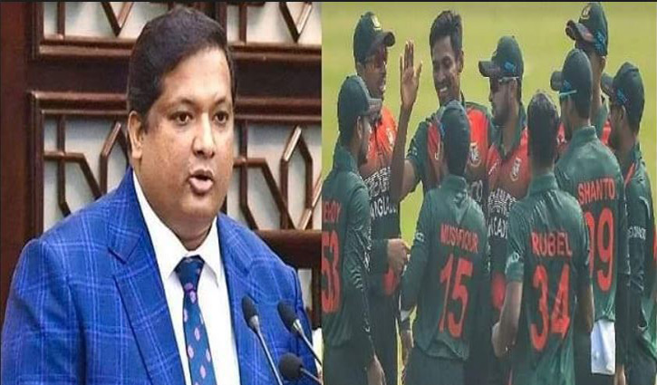 সিরিজ জয়ে টাইগারদের অভিনন্দন জানালেন ক্রীড়া প্রতিমন্ত্রী সিরিজ জয়ে টাইগারদের অভিনন্দন জানালেন ক্রীড়া প্রতিমন্ত্রী