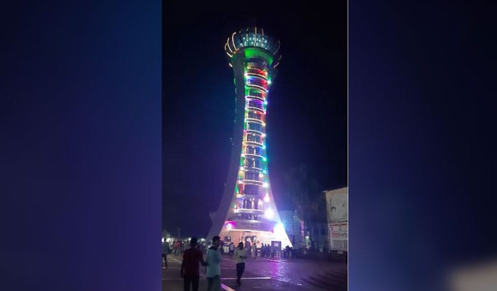 পর্যটকদের আকৃষ্ট করছে ভোলার জ্যাকব টাওয়ার পর্যটকদের আকৃষ্ট করছে ভোলার জ্যাকব টাওয়ার