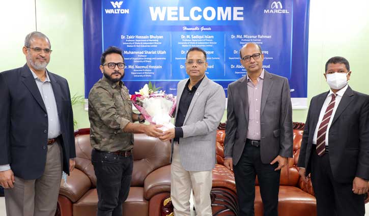 ওয়ালটন কারখানা পরিদর্শনে ঢাবির ৯ শিক্ষক ওয়ালটন কারখানা পরিদর্শনে ঢাবির ৯ শিক্ষক