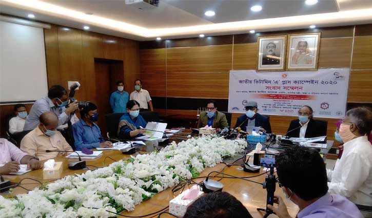 ভিটামিন এ প্লাস ক্যাম্পেইন শুরু ৪ অক্টোবর ভিটামিন এ প্লাস ক্যাম্পেইন শুরু ৪ অক্টোবর