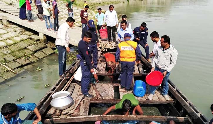 বাগেরহাটে সোয়া কোটি পোনা জব্দ