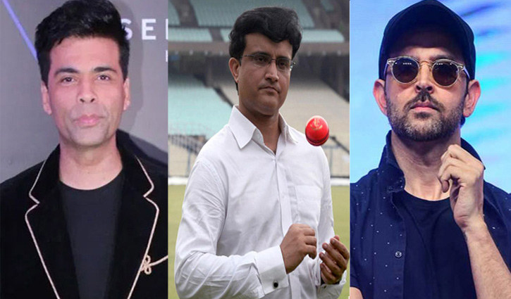 গাঙ্গুলির বায়োপিকে হৃতিককে চাইছেন করন? গাঙ্গুলির বায়োপিকে হৃতিককে চাইছেন করন?