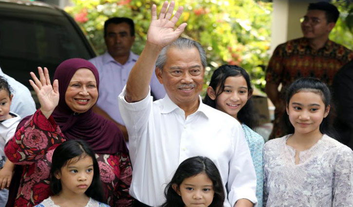 Malaysia King names Muhyiddin as Premier