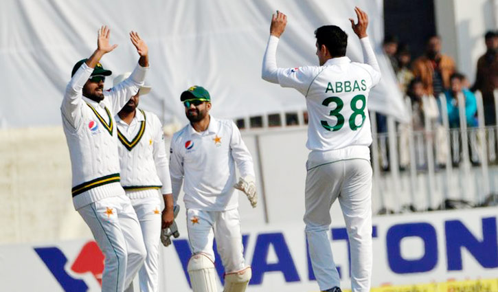 Pakistan win by innings and 44 runs