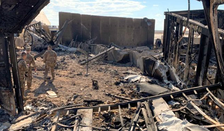 109 US troops diagnosed with brain injuries from Iran attack