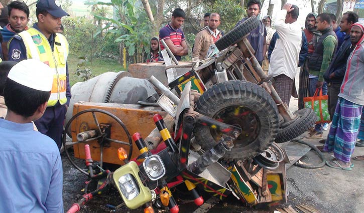 গোপালগঞ্জে বাস-নসিমন সংঘর্ষে নিহত ৫