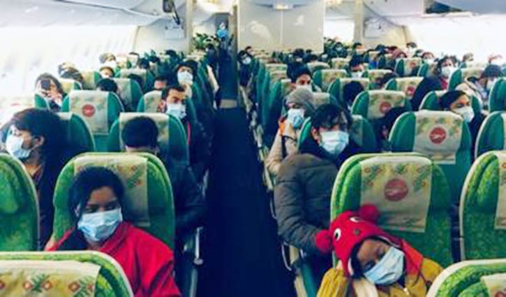 Returnees from China are safe