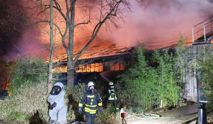 30 animals dead in German zoo fire