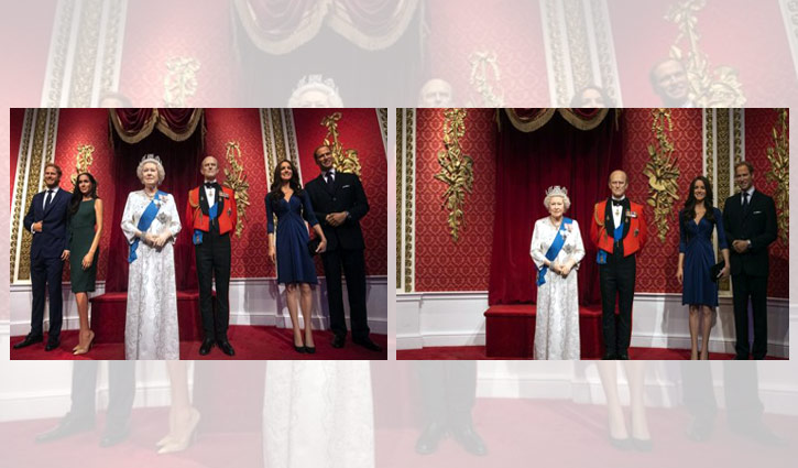 Meghan-Harry waxworks removed from Madame Tussauds