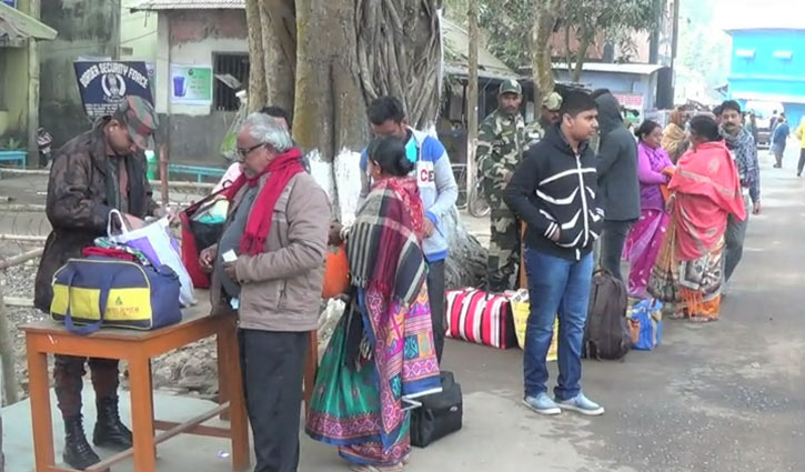 করোনা ভাইরাস : সতর্কতা জারি হয়নি হিলি চেকপোস্টে