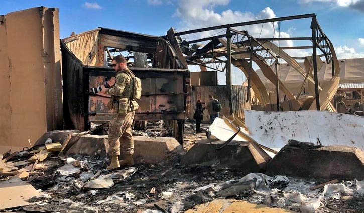 ইরানের হামলায় ৩৪ মার্কিন সেনার মস্তিষ্কে আঘাতজনিত সমস্যা