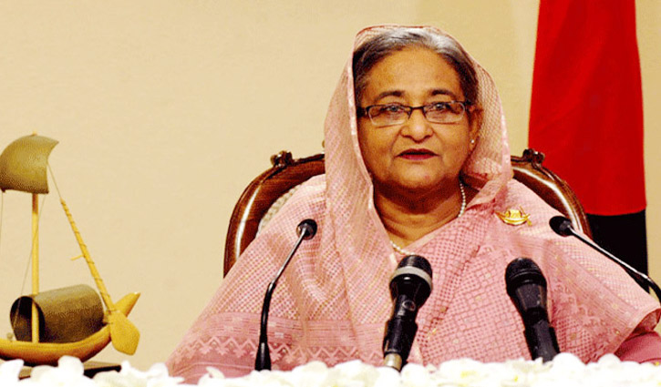 PM Sheikh Hasina addressing nation