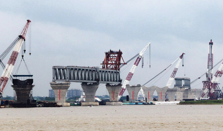 Padma Bridge: 22nd span installed