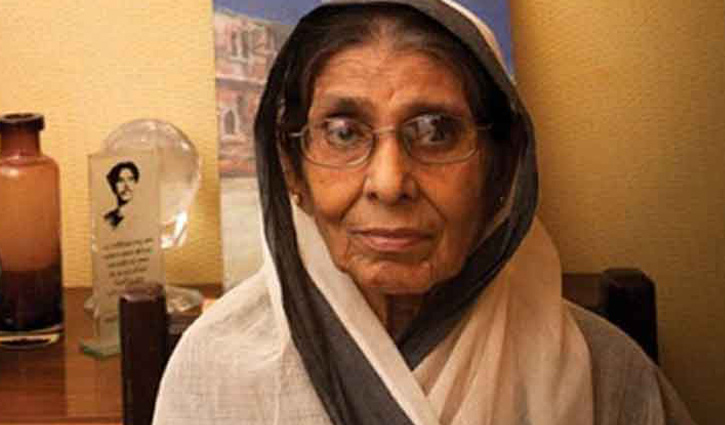 Poet’s Nazrul dauther-in-law dies  