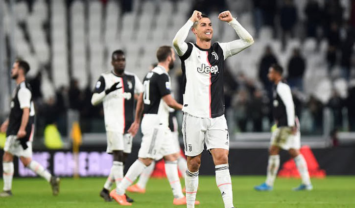 Ronaldo double sees Juventus beat Parma