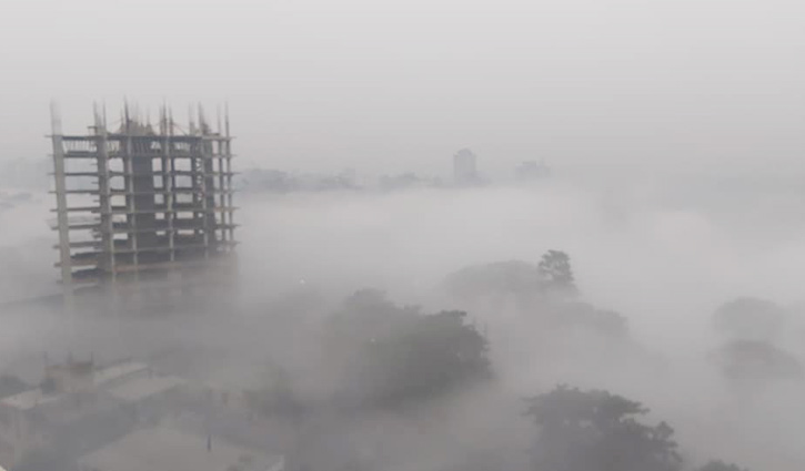 Cold wave with drizzle