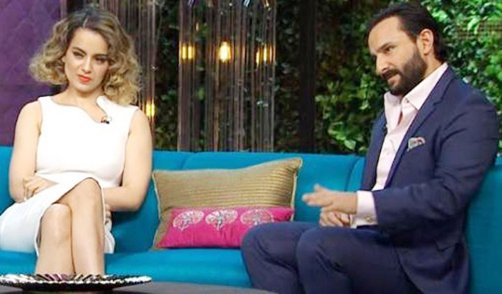 এবার সাইফের সঙ্গে কঙ্গনার পাঙ্গা