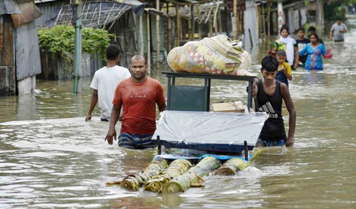 আসামে ভয়াবহ বন্যা, নিহত ৪২ আসামে ভয়াবহ বন্যা, নিহত ৪২