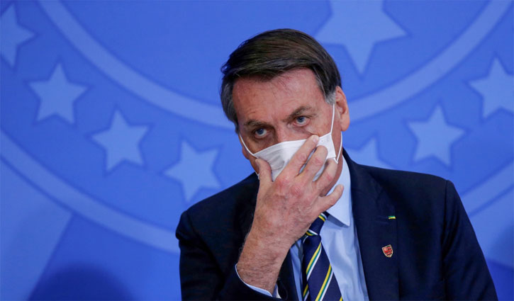 Brazil President again infected with coronavirus