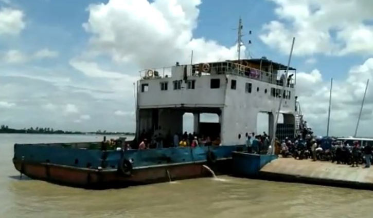 Ferry services on Shimulia-Kathalbari suspended