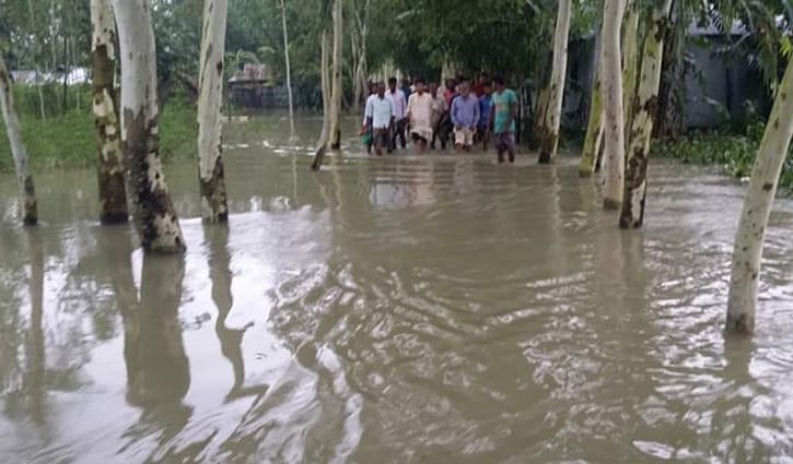 তিস্তার পানি বিপৎসীমার ৫৫ সেমি. ওপরে