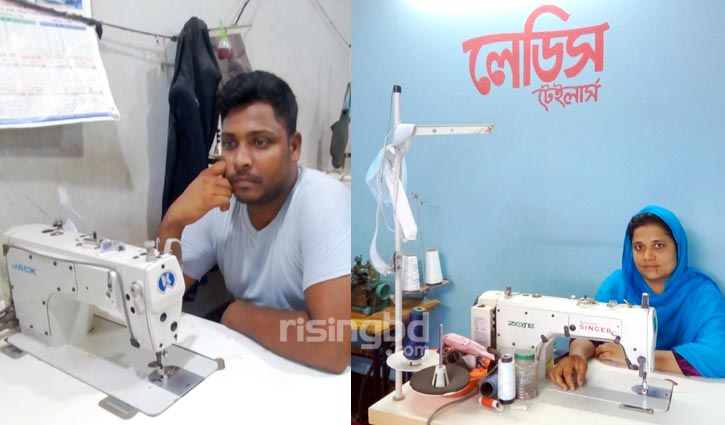 হিলির দর্জির দোকানে নেই কাজ, কর্মী-কারিগররা দুশ্চিন্তায় 