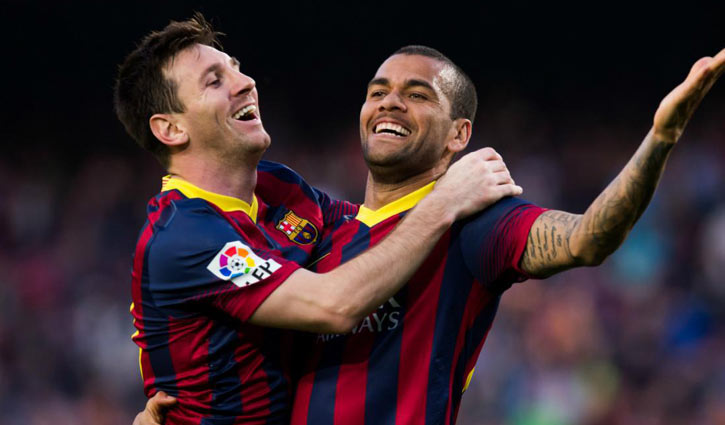 মেসির নামে ক্যাম্প ন্যুর নামকরণ করতে আলভেসের দাবি