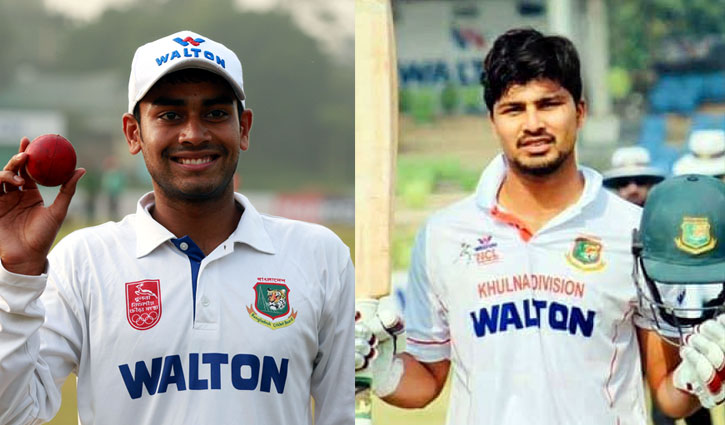 মাঠে অনুশীলনের সুযোগ পেয়ে উচ্ছ্বসিত মিরাজ-সোহান