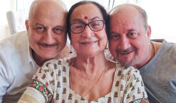 Anupam Kher’s mother tests positive for Covid-19