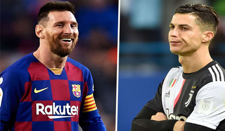 রোনালদোকে হারিয়ে বিশ্বের সেরা ফুটবলার মেসি