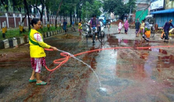 ঢাকা দক্ষিণে কোরবানির বর্জ্য অপসারণ শুরু ঢাকা দক্ষিণে কোরবানির বর্জ্য অপসারণ শুরু